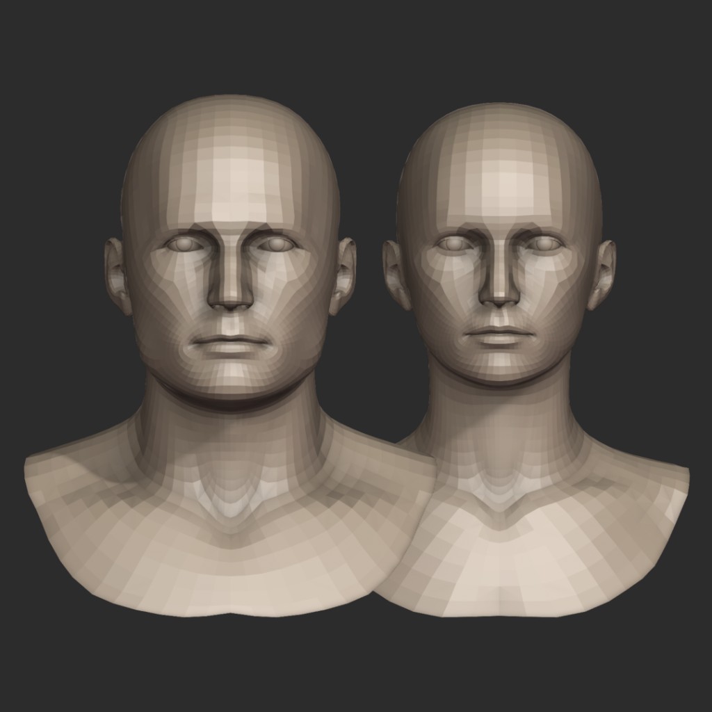 Base Head Mesh preview image 3